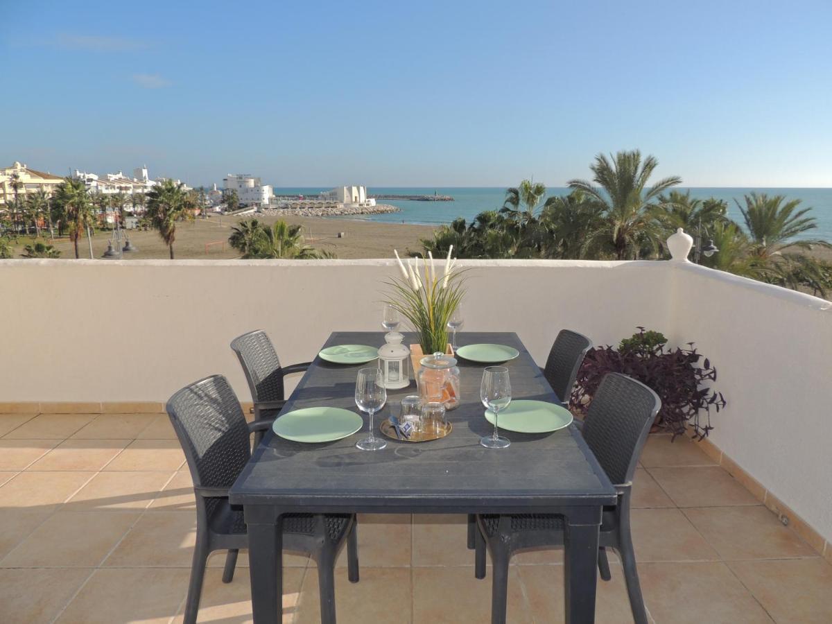 Ole Playa 5A Beach Front - A Pie De Playa, Sea Views - Vistas Al Mar, Puerto Marina Benalmadena Exterior photo